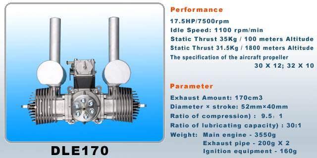 DLE170 Power 3D